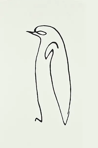 pingüino Pablo Picasso